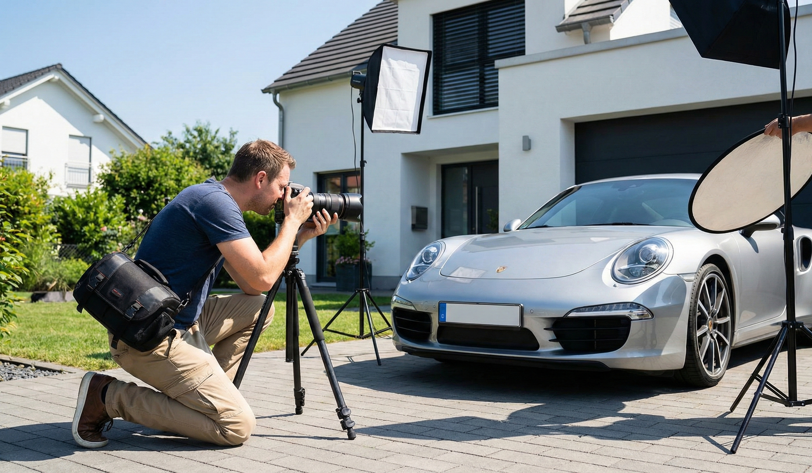 Professionelles Shooting vor Ort