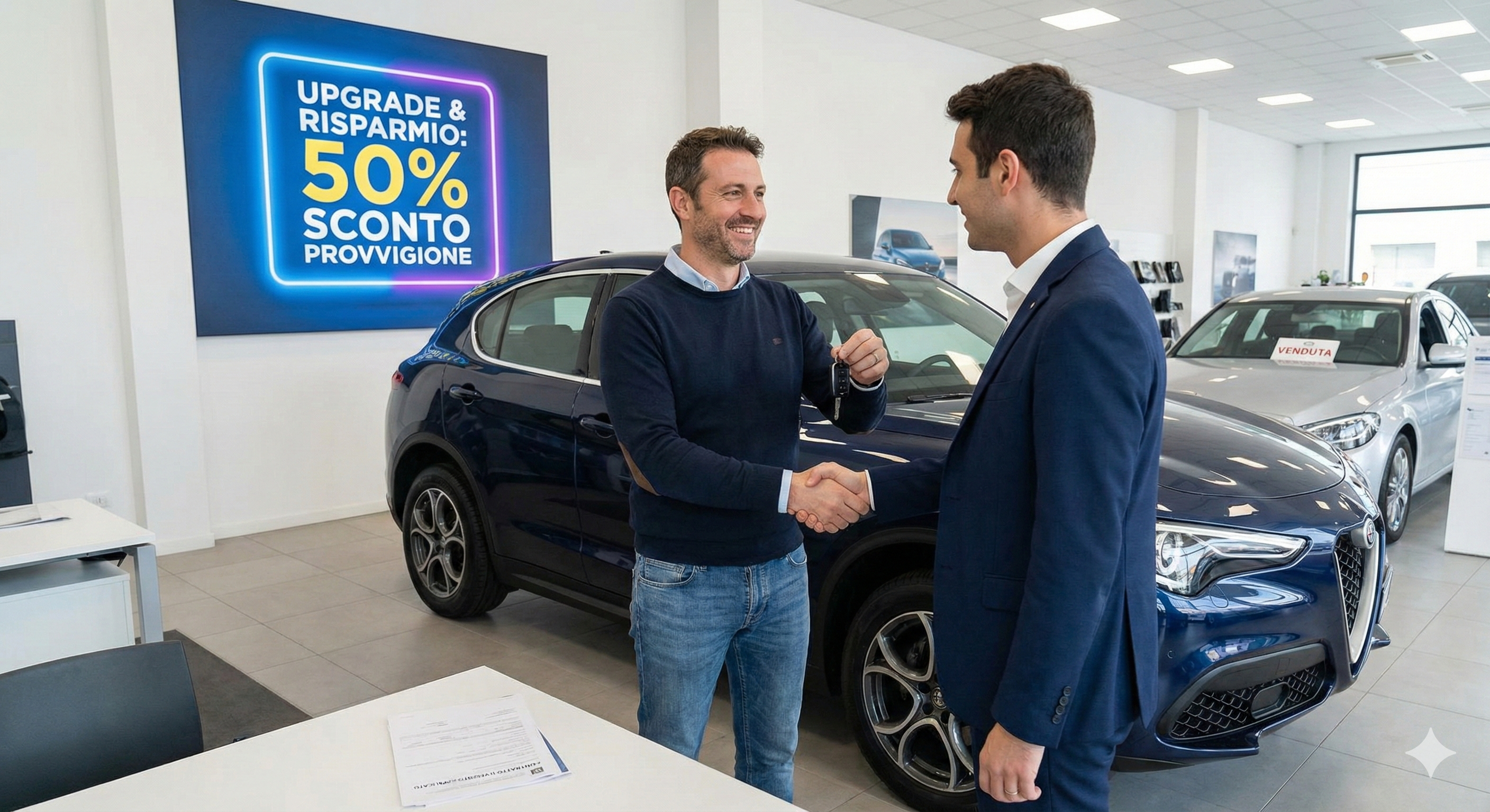 Upgrade & Ersparnis (Konsignation + neues Auto)